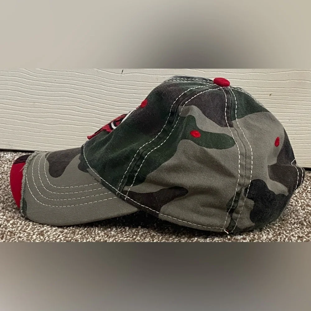 Miami Heat Camo Snapback Hat Adult Adjustable